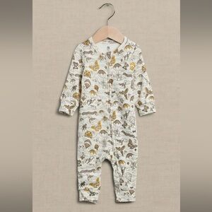Banana Repulic , Floral and Animal Print Baby Onesie NWOT size 6-9 months